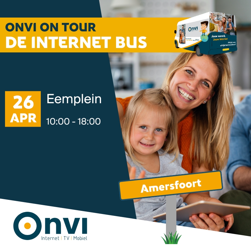 Amersfoort 26 04 2024 - Onvi - Internet | TV | Mobiel