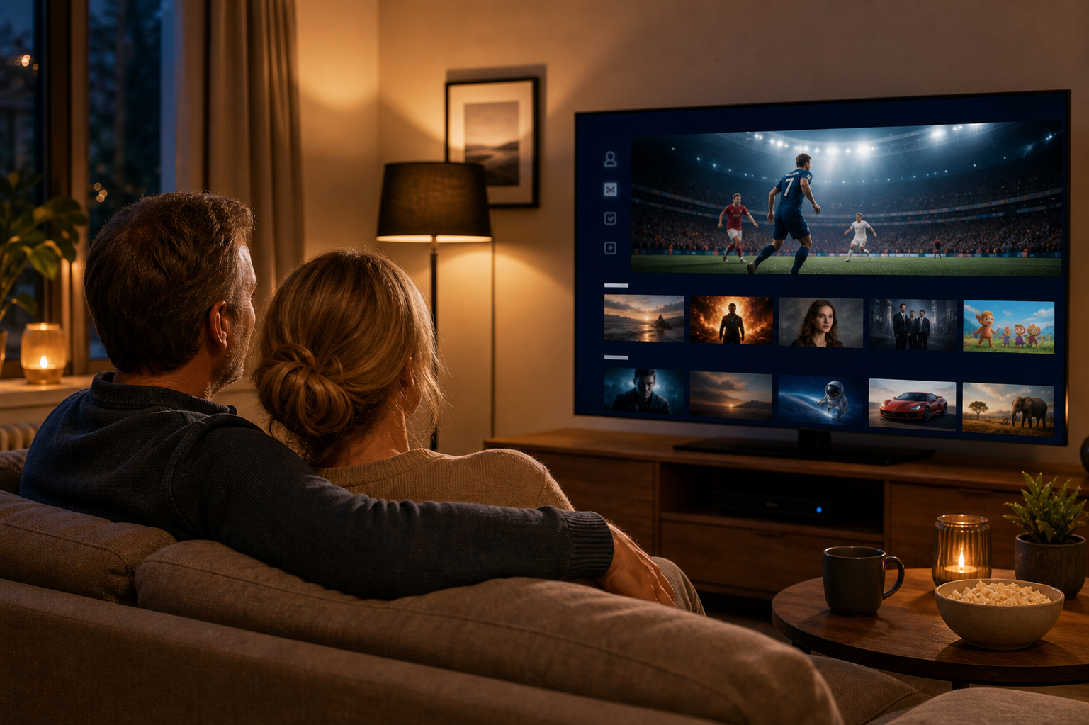 TV kijken met Onvi